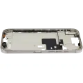 Mid-Frame Housing With Power And Volume Button Compatible For iPhone 16 Pro max (International Version) (Used OEM Pull: Grade A) (Natural Titanium)