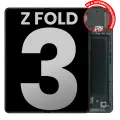 Inner OLED Assembly With Frame Compatible For Samsung Galaxy Z Fold 3 5G (US & International) (Used OEM Pull: Grade B/C) (Phantom Green)