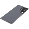 Back Cover Glass With Camera Lens Compatible For Samsung Galaxy S25 Ultra 5G (No Logo) (Aftermarket Plus) (Titanium Silver Blue)