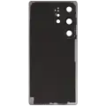 Back Cover Glass With Camera Lens Compatible For Samsung Galaxy S25 Ultra 5G (No Logo) (Aftermarket Plus) (Titanium White)