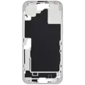 Mid-Frame Housing With Power And Volume Button Compatible For iPhone 16 Plus  (International Version) (Used OEM Pull: Grade A) (White)