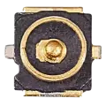 Signal Antenna Interface Seat (Gold) (Small) Compatible For Motorola Moto Edge 40 Neo (XT2307 / 2023) (Genuine OEM)
