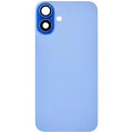 Back Glass With Steel Plate With MagSafe Magnet Pre-Installed Compatible For iPhone 16 Plus (No Logo) (Ultramarine)