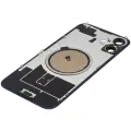 Back Glass With Steel Plate With MagSafe Magnet Pre-Installed Compatible For iPhone 16 Plus (No Logo) (Ultramarine)