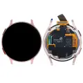LCD Assembly Compatible For Samsung  Galaxy Watch 4 (40mm) (LTE Version) (Service Pack) (Pink)