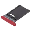 Single Sim Card Tray Compatible For Samsung Galaxy S25 / S25 Plus (Premium) (Coral Red)