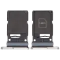 Single Sim Card Tray Compatible For Samsung Galaxy S25 Ultra (Titanium White Silver)