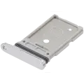 Dual Sim Card Tray Compatible For Samsung Galaxy S25 Ultra (Titanium White Silver)