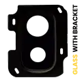 Back Camera Lens With Bracket Compatible For Samsung Galaxy J8 (J810 / 2018) (Black)