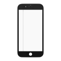 3 in 1 (Front Glass + Frame + OCA Pre-Installed) Compatible For iPhone 5S (2 Pack) (Black)