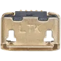 Charging port soldering required - 05 Pin - Micro B - 2 Anchor Points (C015)
