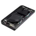 Mid-Frame Housing Compatible For Google Pixel 9 Pro Fold (Premium) (Obsidian)