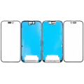 3 in 1  (Glass With OCA Pre-Installed + Frame) Compatible For iPhone 16 (OCA Master)