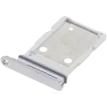 Dual Sim Card Tray Compatible For Samsung Galaxy S25 Edge (S937) (Premium) (Titanium Silver)