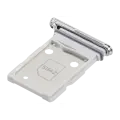 Dual Sim Card Tray Compatible For Samsung Galaxy S25 Edge (S937) (Premium) (Titanium Silver)