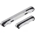 Hard Buttons (Power / Volume) Compatible For Samsung Galaxy S25 Edge (S937) (Premium) (Titanium Silver)
