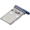 Dual Sim Card Tray Compatible For Samsung Galaxy Z Fold 7 (F966) (Premium) (Blue Shadow)