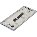 OLED Assembly With Frame Compatible For Xiaomi Redmi Note 14 Pro 4G (Refurbished) (Aurora Purple)