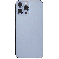 Back Housing W/ Small Components Pre-Installed Compatible For iPhone 13 Pro Max (International Version) (Used OEM Pull: Grade A) (Sierra Blue)