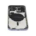 Back Housing W/ Small Components Pre-Installed Compatible For iPhone 13 Pro Max (International Version) (Used OEM Pull: Grade A) (Sierra Blue)