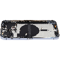 Back Housing W/ Small Components Pre-Installed Compatible For iPhone 13 Pro Max (International Version) (Used OEM Pull: Grade A) (Sierra Blue)