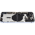 Back Housing W/ Small Components Pre-Installed Compatible For iPhone 13 Pro Max (International Version) (Used OEM Pull: Grade C) (Sierra Blue)