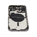 Back Housing W/ Small Components Pre-Installed Compatible For iPhone 13 Pro Max (International Version) (Used OEM Pull: Grade A) (Graphite)