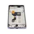 OLED Assembly With Frame Compatible For Motorola Moto G86 / G86 Power 5G (XT2527 / 2025) (Refurbished) (Cosmic Sky)