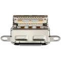 Charging Port Only Compatible For iPad 11 (2025) (Soldering Required) (Premium) (10 Pack) (Silver)