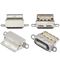Charging Port Only Compatible For iPad 11 (2025) (Soldering Required) (Premium) (10 Pack) (Silver)