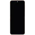 Inner OLED Assembly With Frame Compatible For Samsung Galaxy Z Flip 6 (F741) (US & International) (Refurbished) (Yellow) 