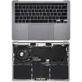 Top Case Assembly With Battery And Keyboard Compatible For MacBook Pro 13" M2 (A2338 / Late 2020) (Space Gray) (US Keyboard)