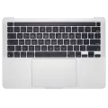 Top Case Assembly With Battery And Keyboard Compatible For MacBook Pro 13" M2 (A2338 / Late 2020) (Silver) (US Keyboard)
