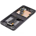 Inner OLED Assembly With Frame Compatible For Samsung Galaxy Z Flip 6 (F741) (US & International) (Refurbished) (Black)