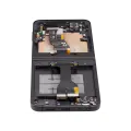 Inner OLED Assembly With Frame Compatible For Samsung Galaxy Z Flip 6 (F741) (US & International) (Refurbished) (Black)
