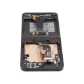 Inner OLED Assembly With Frame Compatible For Samsung Galaxy Z Flip 6 (F741) (US & International) (Refurbished) (Black)