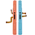 Plastic Rail (Right+Left) With Joy Con Controller for Nintendo Switch 2 (Blue/ Orange)