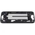 Mid-Frame Housing  W/ Small Parts For iPhone 16e (EU / Global Version) (Used OEM Pull: Grade A) (Black)