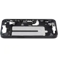 Mid-Frame Housing  W/ Small Parts For iPhone 16e (EU / Global Version) (Used OEM Pull: Grade A) (Black)