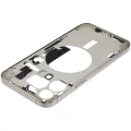 Mid-Frame Housing  W/ Small Parts For iPhone 15 Pro Max (EU / Global Version) (Used OEM Pull: Grade B) (Natural Titanium)