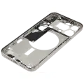 Mid-Frame Housing  W/ Small Parts For iPhone 15 Pro Max (EU / Global Version) (Used OEM Pull: Grade B) (Natural Titanium)