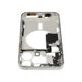 Mid-Frame Housing  W/ Small Parts For iPhone 15 Pro Max (US Version) (Aftermarket Plus) (White Titanium)