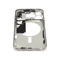 Mid-Frame Housing  W/ Small Parts For iPhone 15 Pro Max (US Version) (Aftermarket Plus) (White Titanium)