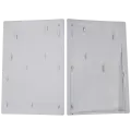 Faceplate Cover (Top & Bottom) For Sony PlayStation 5 Disc Edition (White)