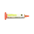 16040 Tacky Solder Flux Paste 10cc Syringe 4300 / LF-4300 Water-Washable No-Clean for PCB & BGA Repair  (Amtech)