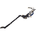 Charging Port Flex Cable Compatible For iPhone 17 Pro (Premium) (US Version) (Deep Blue)