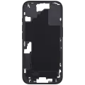 Mid-Frame Housing With Power And Volume Button For iPhone 16 (US Version) (Aftermarket Plus) (Black)