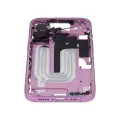 Mid-Frame Housing With Power And Volume Button For iPhone 16 (US Version) (Aftermarket Plus) (Pink)