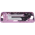 Mid-Frame Housing With Power And Volume Button For iPhone 16 (US Version) (Aftermarket Plus) (Pink)