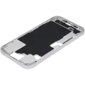 Mid-Frame Housing With Power And Volume Button For iPhone 16 Plus (US Version) (Aftermarket Plus) (White)